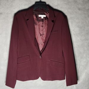 New York & Co Stretch Fit Single Button Blazer Polished And Professional Choice